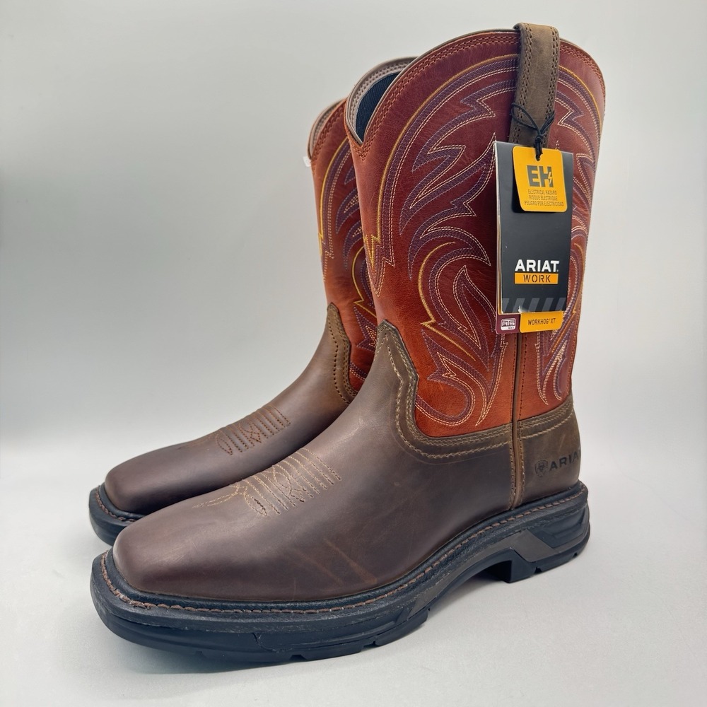 Ariat XT Cottonwood Boots Men's Size 10.5 D Brown Leather Soft Toe